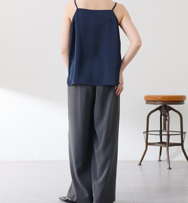  「2WAY サテンキャミソール」|シャツ・ブラウス|