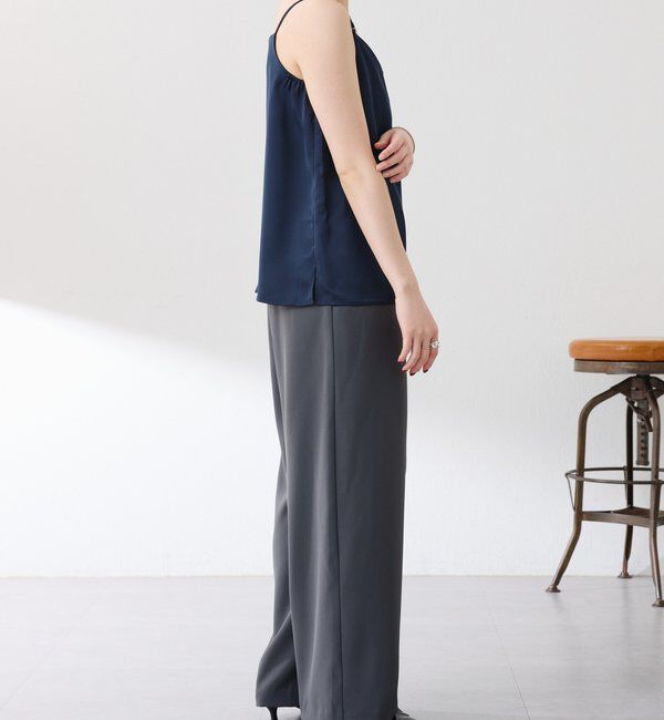  「2WAY サテンキャミソール」|シャツ・ブラウス|