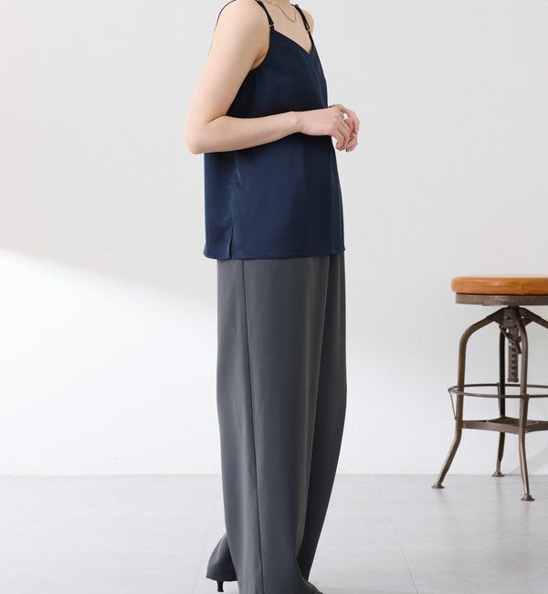  「2WAY サテンキャミソール」|シャツ・ブラウス|