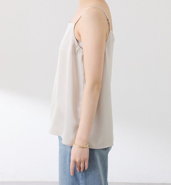  「2WAY サテンキャミソール」|シャツ・ブラウス|