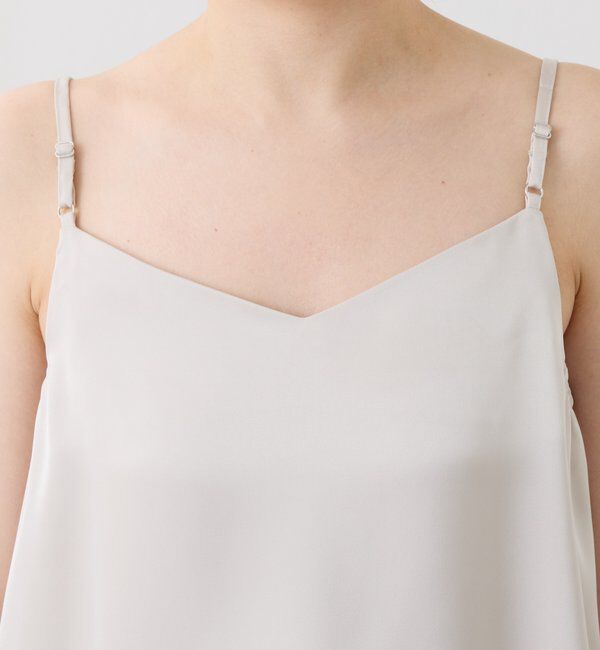  「2WAY サテンキャミソール」|シャツ・ブラウス|