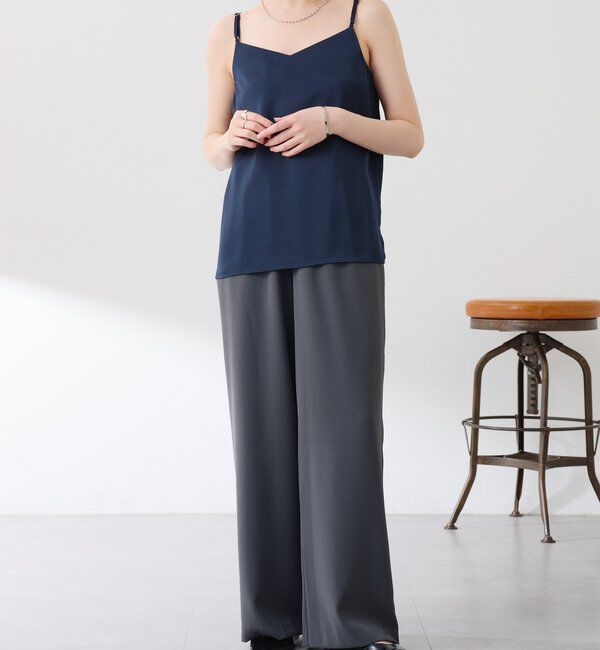  「2WAY サテンキャミソール」|シャツ・ブラウス|