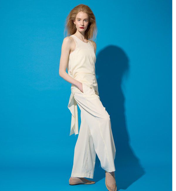  「【CEPIE./セピエ】シルク混タンクトップ」|シャツ・ブラウス|