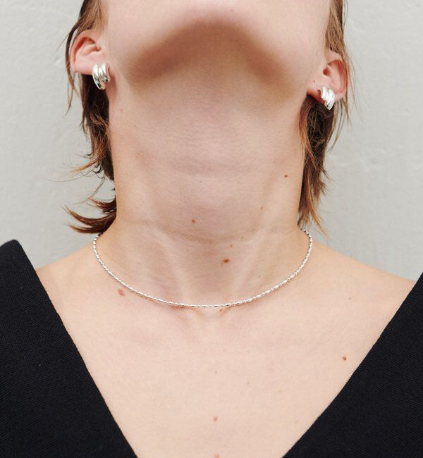  「【Sivelle./シヴェル】Silver925グレインチェーンネックレス」|リング|シルバー系