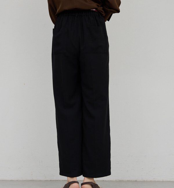  「【ガランテ名品】ライトジャージーワイドパンツ」|チノ|