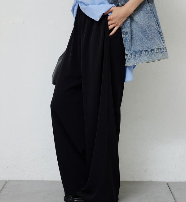  「【即戦力パンツ】【3サイズ展開】ワイドイージーパンツ」|チノ|