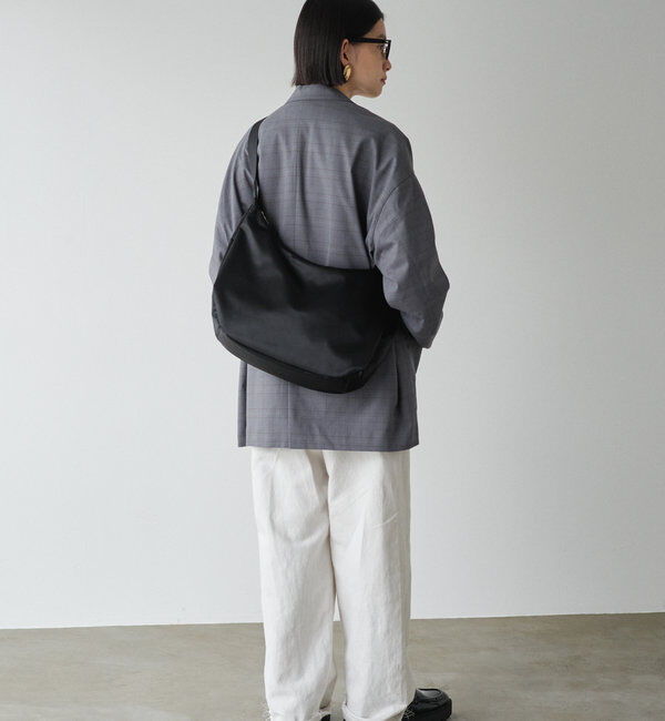  「《3/4～価格改定》クラウズナイロンラウンドビッグショルダーバッグ」|ショルダー・メッセンジャー|