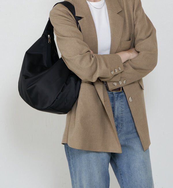  「《3/4～価格改定》クラウズナイロンラウンドビッグショルダーバッグ」|ショルダー・メッセンジャー|