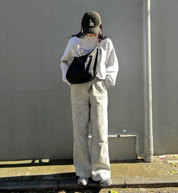  「《3/4～価格改定》クラウズナイロンラウンドビッグショルダーバッグ」|ショルダー・メッセンジャー|