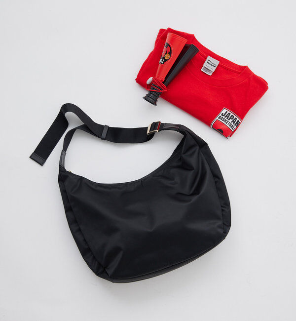  「《3/4～価格改定》クラウズナイロンラウンドビッグショルダーバッグ」|ショルダー・メッセンジャー|