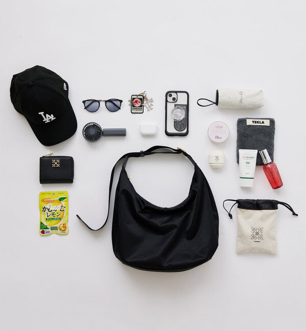  「《3/4～価格改定》クラウズナイロンラウンドビッグショルダーバッグ」|ショルダー・メッセンジャー|