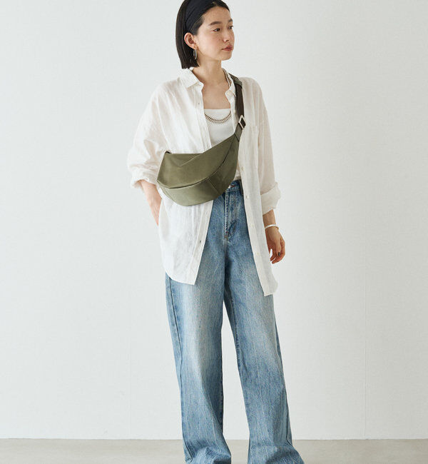  「《3/4～価格改定》クラウズナイロンラウンドショルダーバッグ」|ショルダー・メッセンジャー|