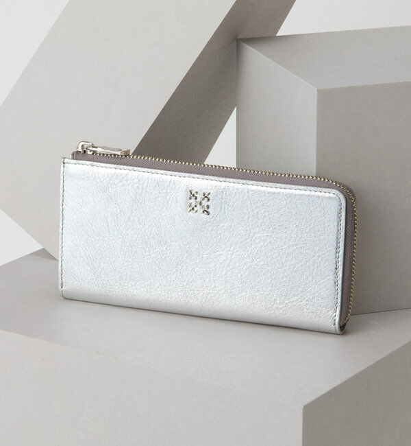  「ミニモノグラムプレートロングウォレット」|財布|