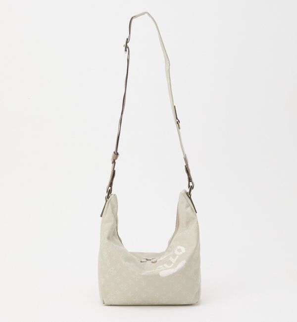  「ステンシル風プリント ナイロン2WAYミニショルダーバッグ」|ショルダー・メッセンジャー|