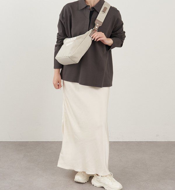  「ステンシル風プリント ナイロン2WAYミニショルダーバッグ」|ショルダー・メッセンジャー|