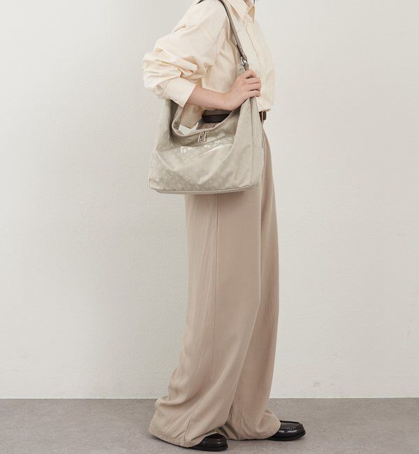  「ステンシル風プリント ナイロン2WAYショルダーバッグ」|ショルダー・メッセンジャー|