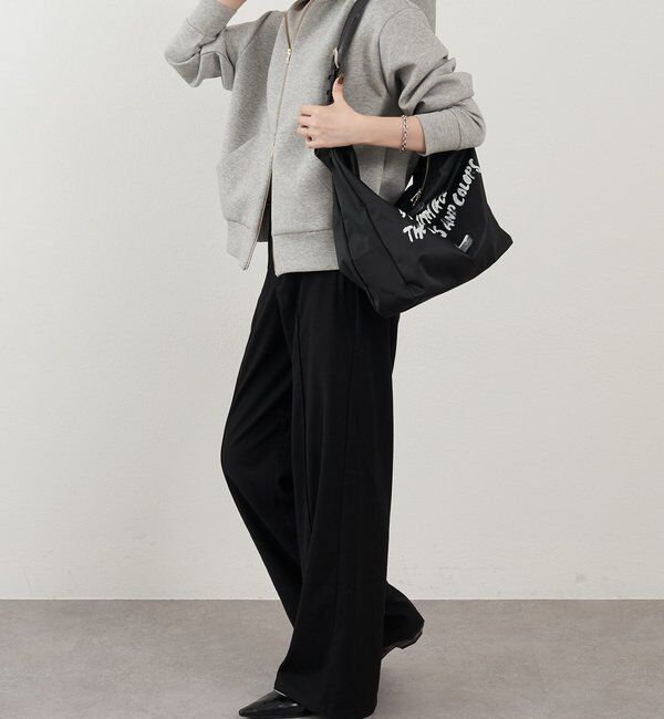  「ステンシル風プリント ナイロン2WAYショルダーバッグ」|ショルダー・メッセンジャー|