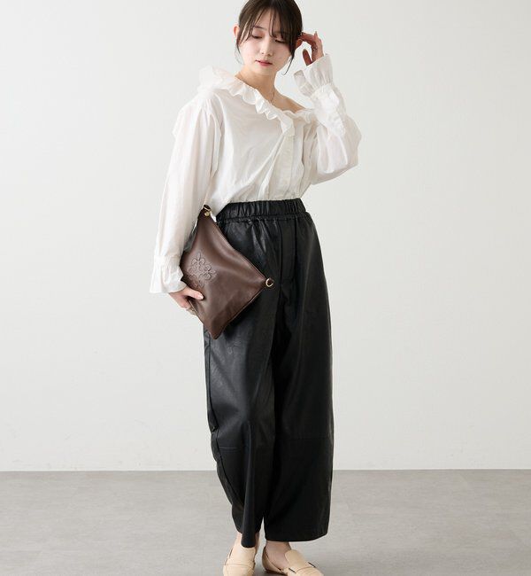  「ラッフルシャツ」|シャツ・ブラウス|