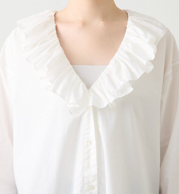  「ラッフルシャツ」|シャツ・ブラウス|