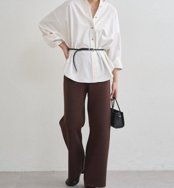  「サテンBIGシャツ」|シャツ・ブラウス|