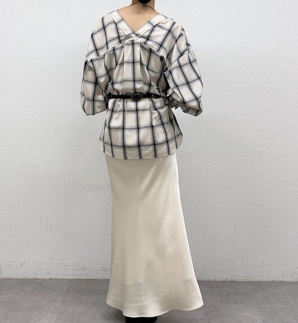  「オンブレチェックシャツ」|シャツ・ブラウス|