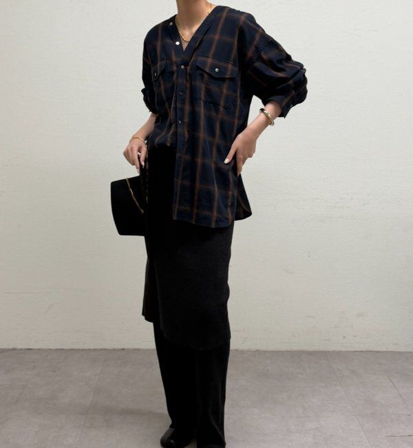  「オンブレチェックシャツ」|シャツ・ブラウス|