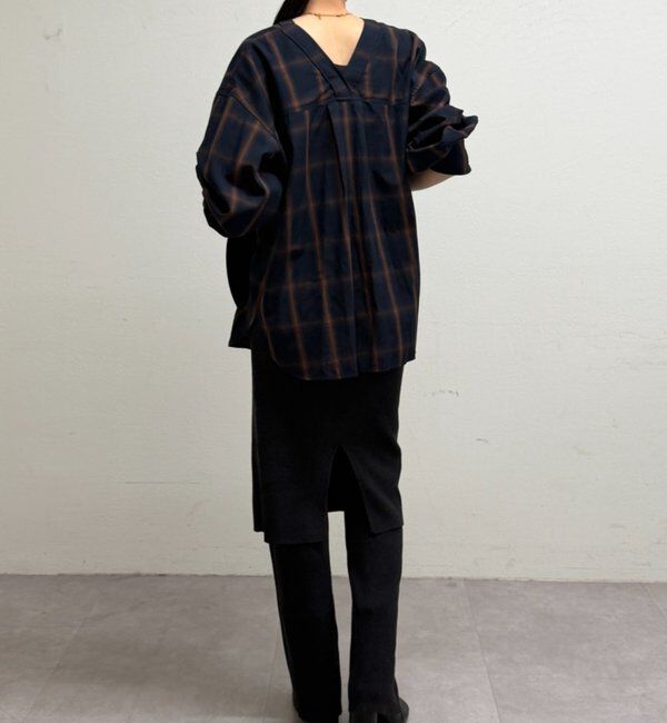  「オンブレチェックシャツ」|シャツ・ブラウス|