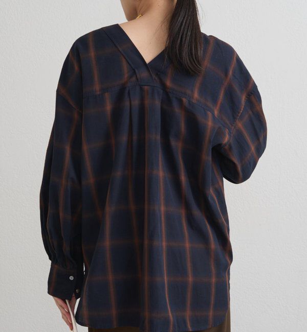  「オンブレチェックシャツ」|シャツ・ブラウス|