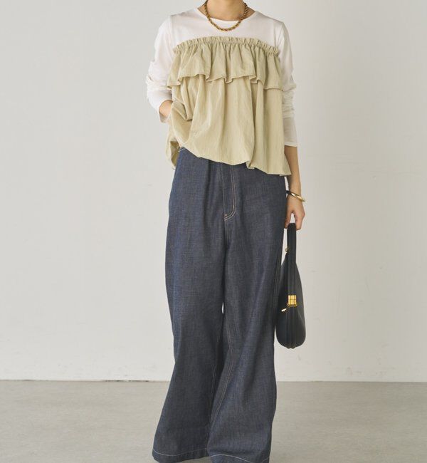  「ドッキングバルーンカットソー」|Tシャツ・カットソー|