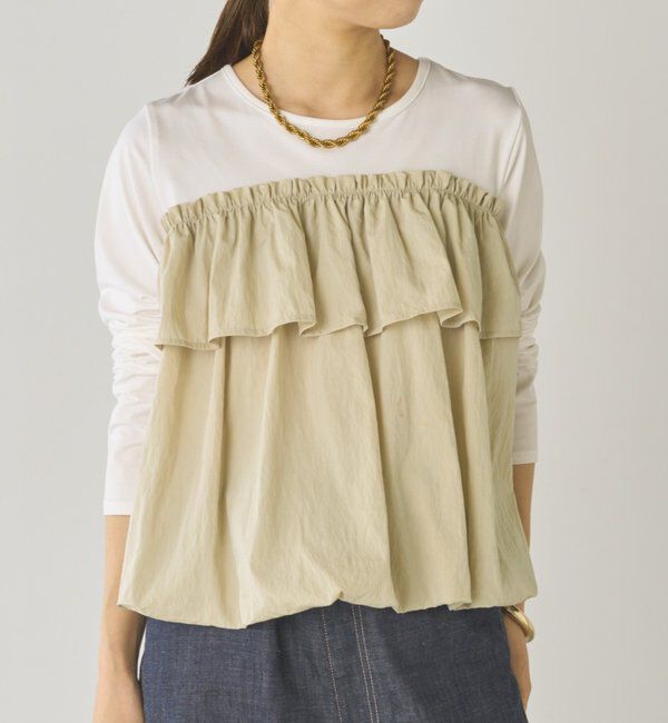  「ドッキングバルーンカットソー」|Tシャツ・カットソー|