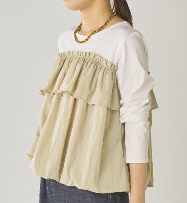  「ドッキングバルーンカットソー」|Tシャツ・カットソー|