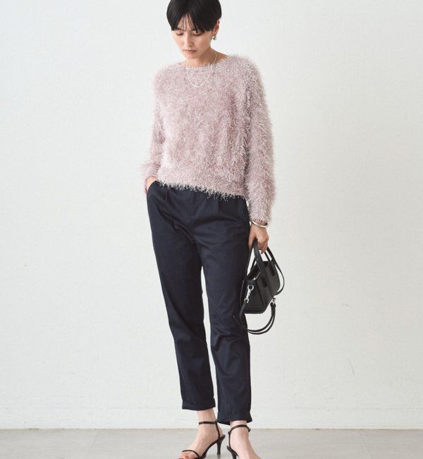  「裾ねじりパンツ」|チノ|