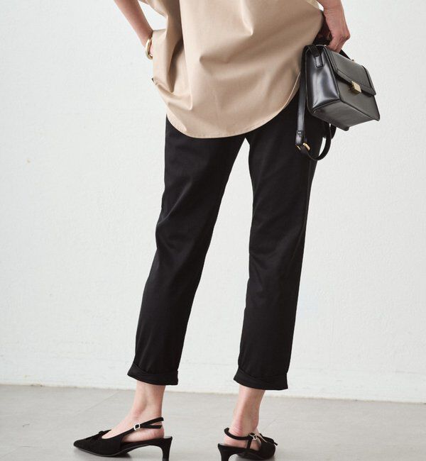 「裾ねじりパンツ」|チノ|