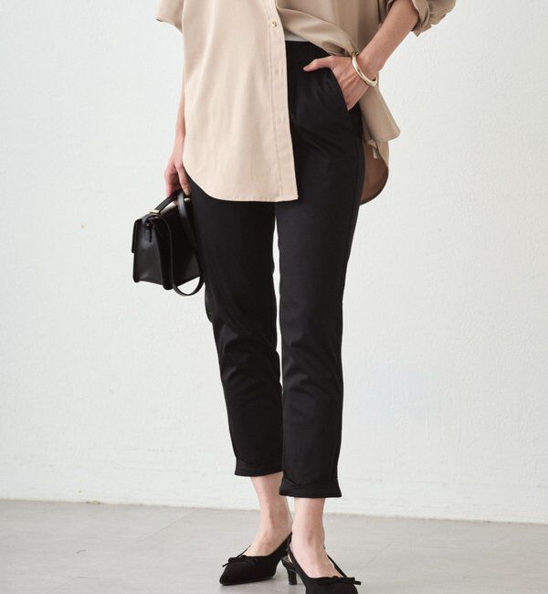 「裾ねじりパンツ」|チノ|
