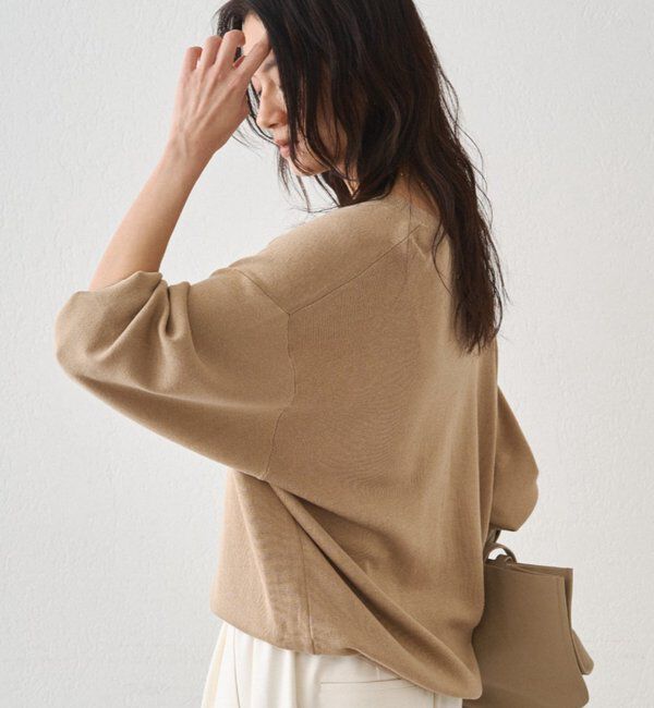  「ディープVニット」|ニット・セーター|