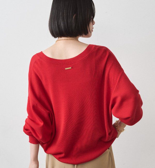  「ディープVニット」|ニット・セーター|