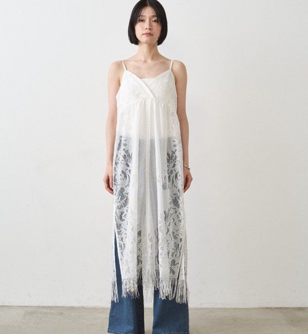  「レースキャミワンピース」|ワンピース|