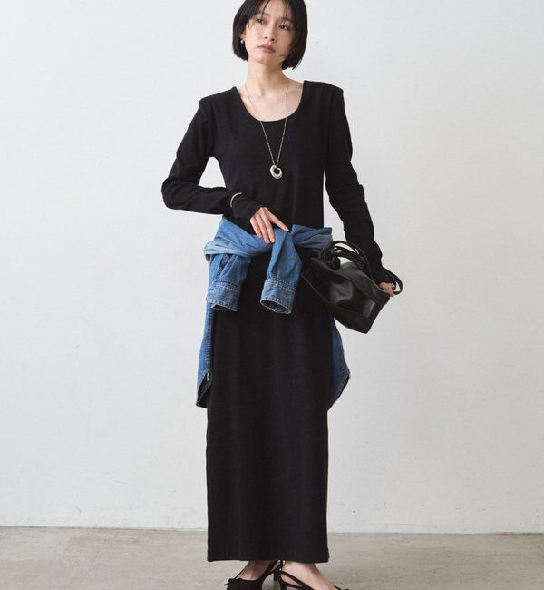  「パワショルカットワンピース」|ワンピース|ブラック