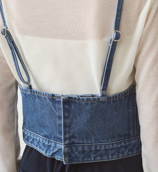  「デニムビスチェ」|シャツ・ブラウス|