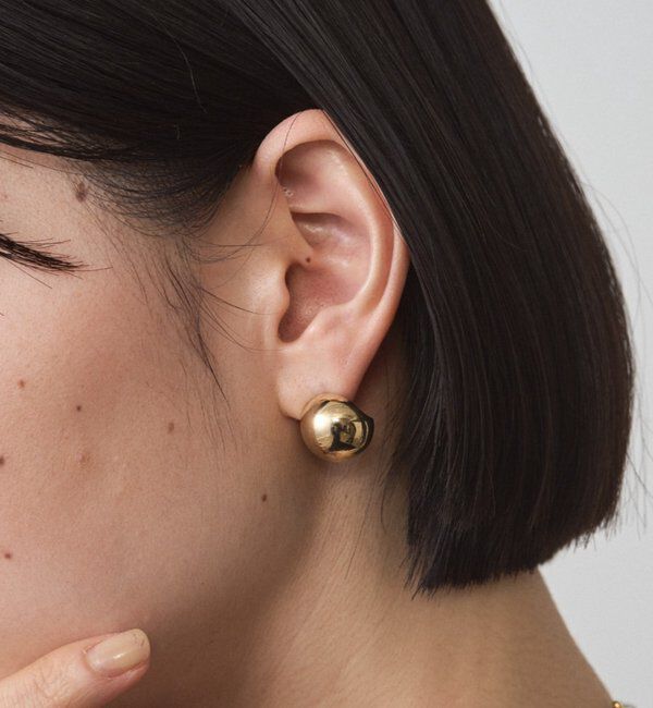  「【GALENA/ガレナ】ドームピアス」|リング|