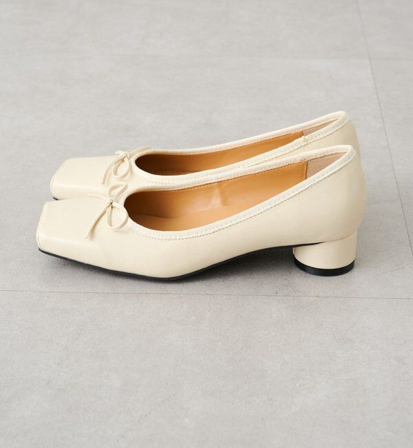  「【GALENA/ガレナ】スクエアトゥバレエパンプス」|その他|