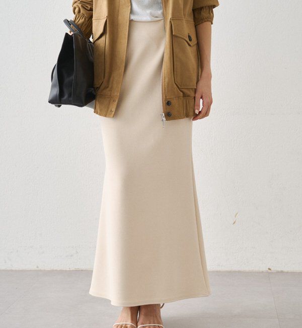  「カットジョーゼットマーメイドスカート」|スカート|