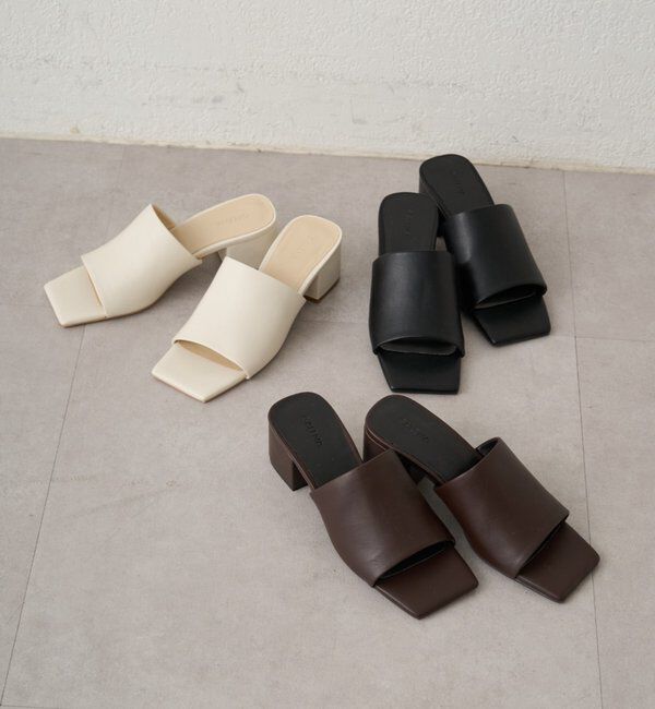  「【GALENA/ガレナ】スクエアミュール」|その他|