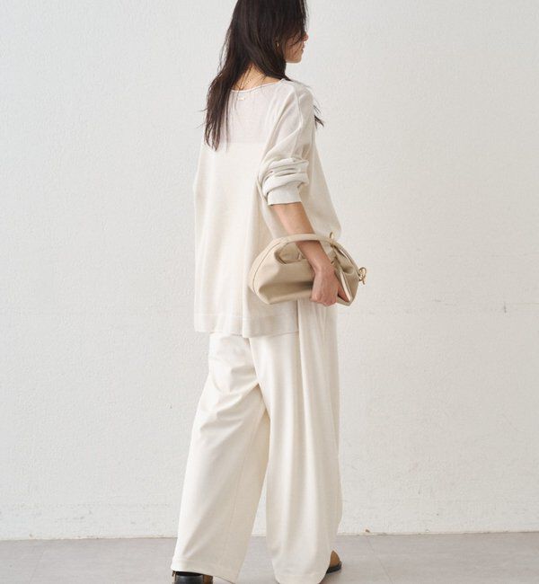  「和紙天竺ニット」|ニット・セーター|