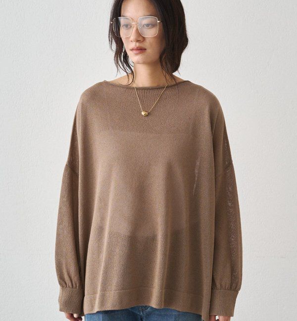  「和紙天竺ニット」|ニット・セーター|