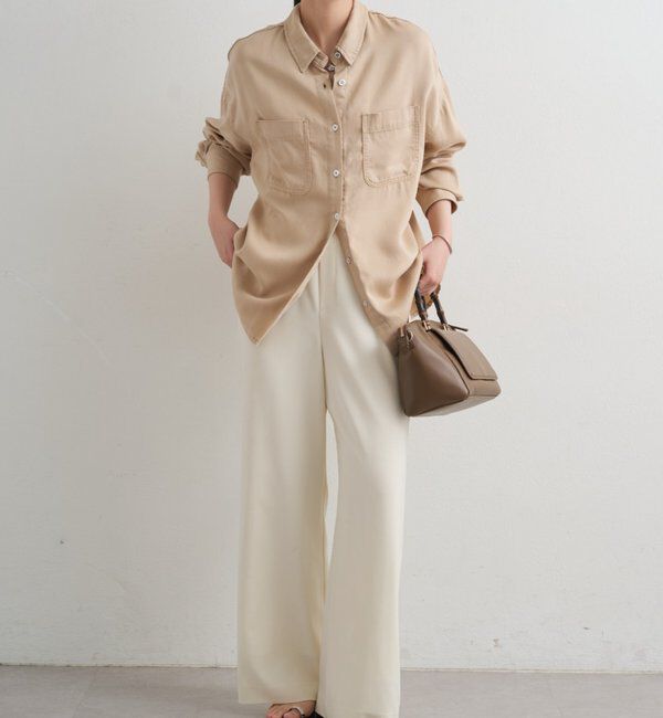  「イージーフレアパンツ」|チノ|