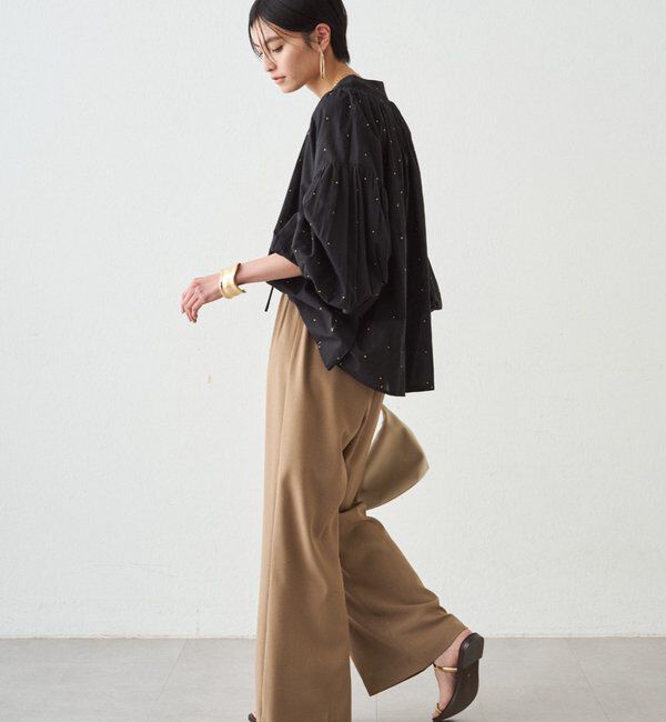  「イージーフレアパンツ」|チノ|