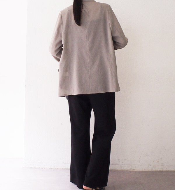  「リネンライクシアージャケット」|ベスト・ジレ|