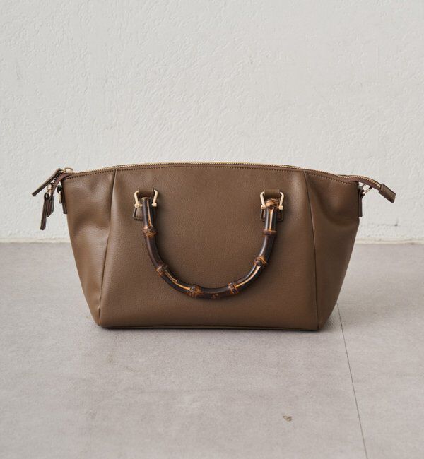  「【GALENA/ガレナ】バンブーハンドルBag」|トートバッグ|
