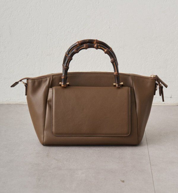  「【GALENA/ガレナ】バンブーハンドルBag」|トートバッグ|